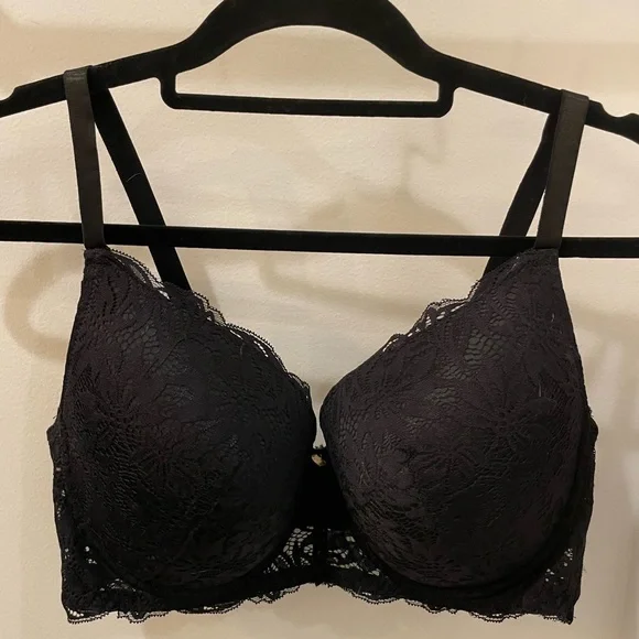 Juicy Couture Sexy Black Floral Laced Bra - Picture 3 of 6